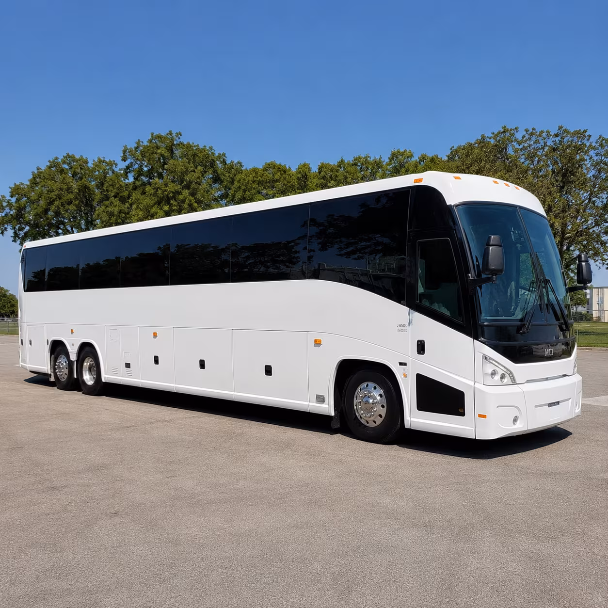 old bridge charter bus rental exterior